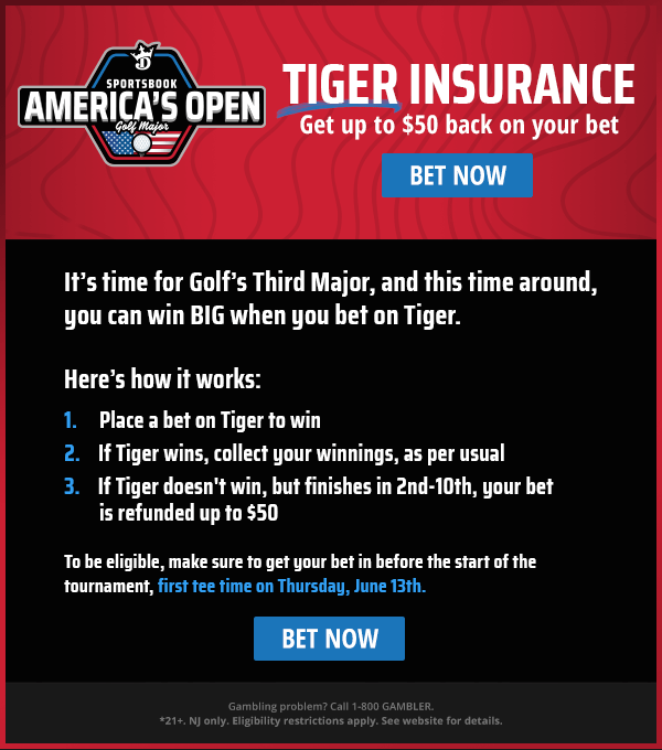 DraftKings Tiger Insurance US Open