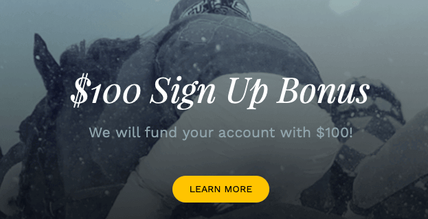 Hollywood Races Winter Sign Up Bonus