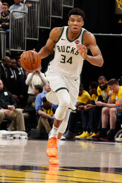 Giannis Antetokounmpo (Brian Spurlock/USA TODAY Sports)