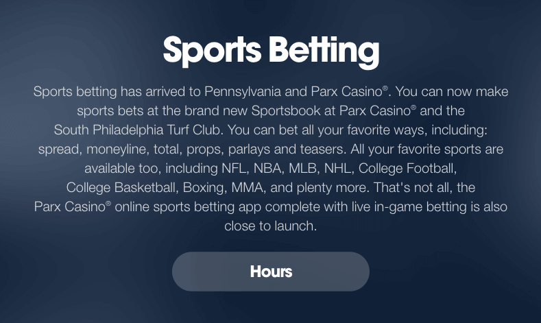BetParx promo code