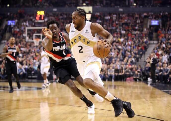 Toronto Raptors forward Kawhi Leonard