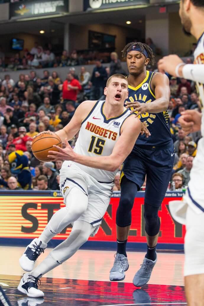 Denver Nuggets center Nikola Jokic