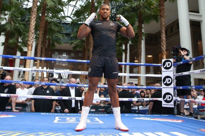 Anthony Joshua in the Ring