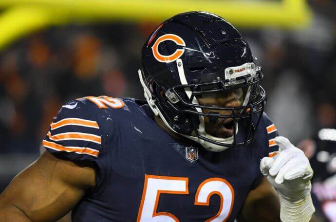 Chicago Bears outside linebacker Khalil Mack