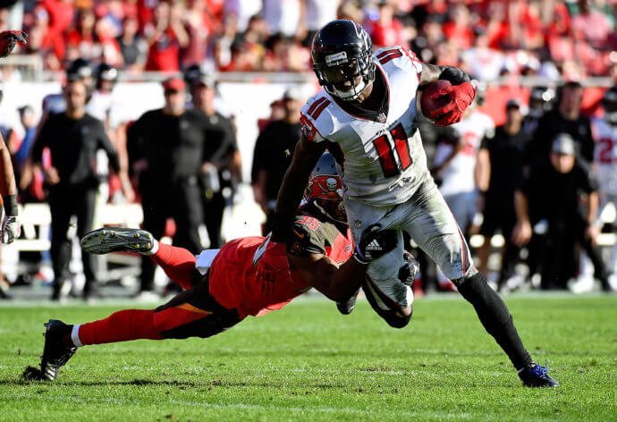 Tampa Bay Buccaneers cornerback at Raymond James Stadium