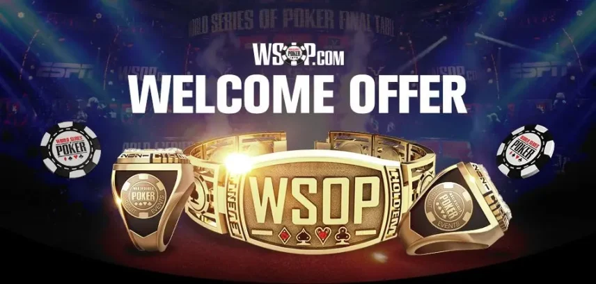WSOP welcome offer