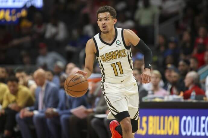 Atlanta Hawks guard Trae Young