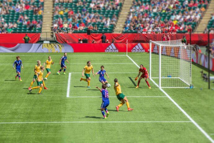 Women's World Cup in 2023 Soccer Match