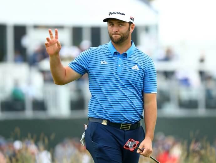 Jon Rahm at Pebble Beach Golf Links