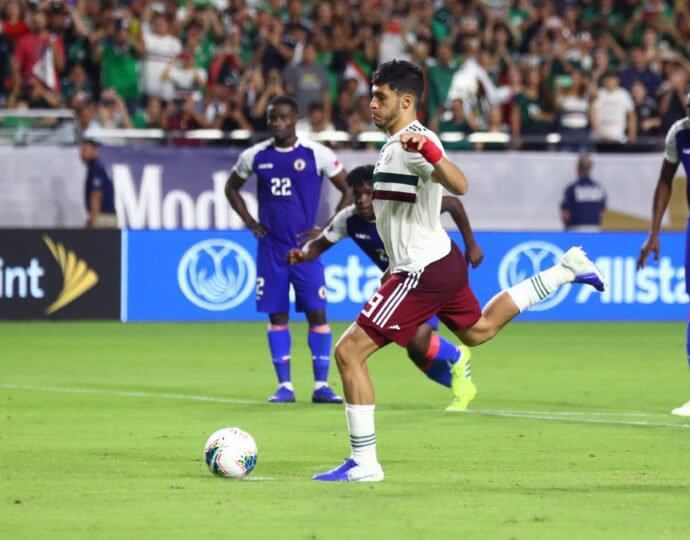 Mexico forward Raul Jimenez