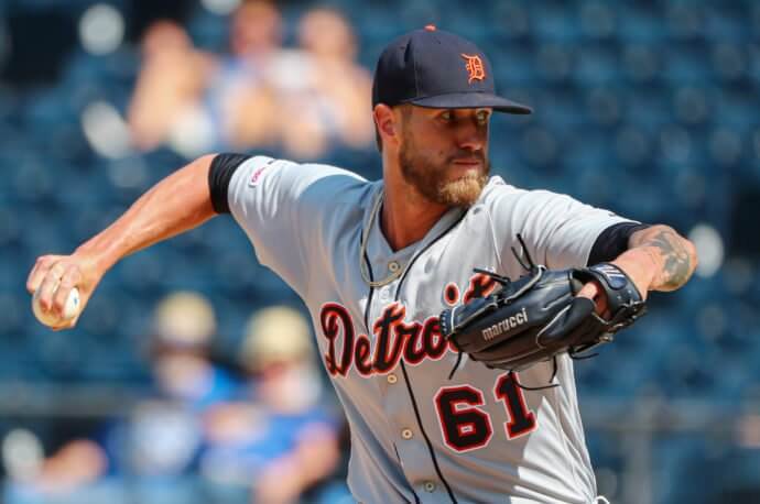 Detroit Tigers relief pitcher Shane Greene