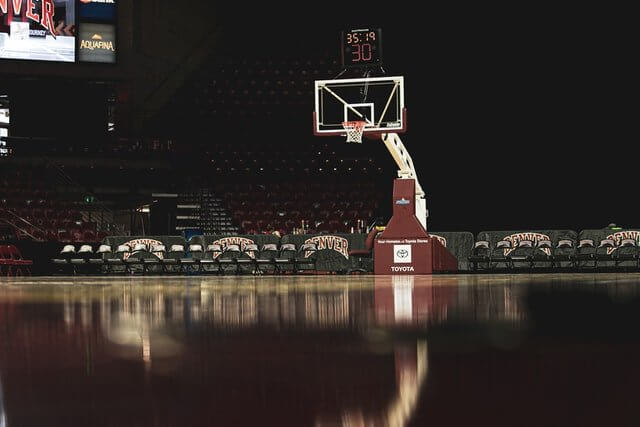 denver basketball court