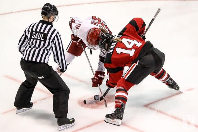 Ice Hockey game in Canada