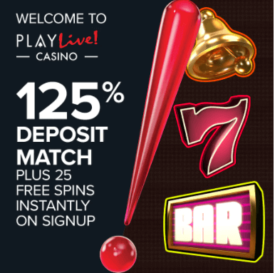 PlayLive Casino Welcome Offer