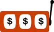Casino box icon