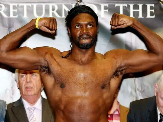 Audley Harrison boxing