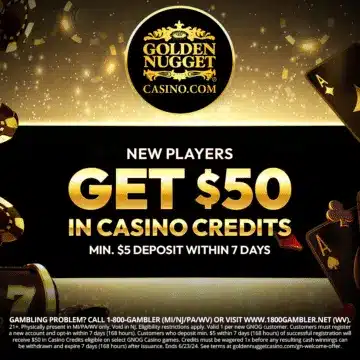 Golden Nugget Casino Bonus Offer 