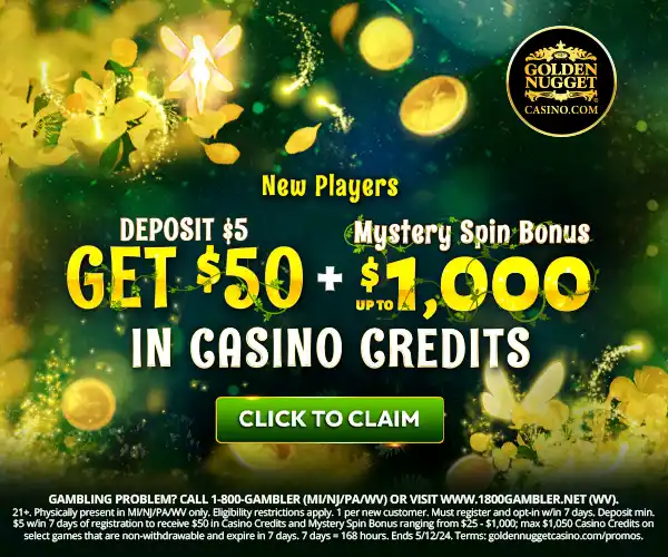 Golden Nugget Casino Bonus Offer