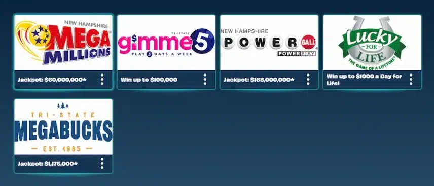 NH iLottery games