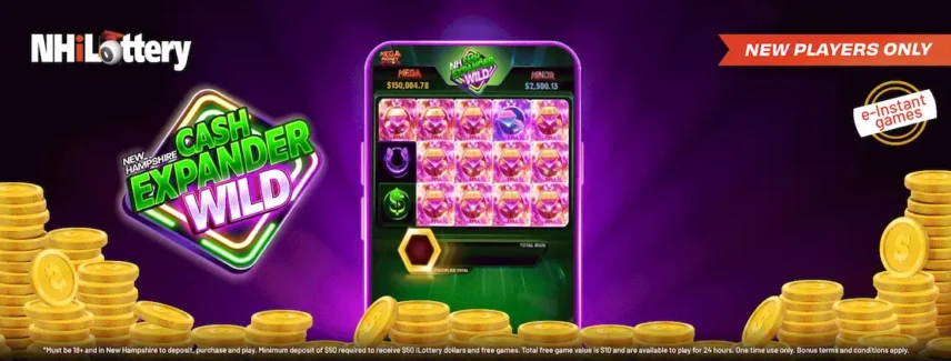 NH iLottery sign up offer